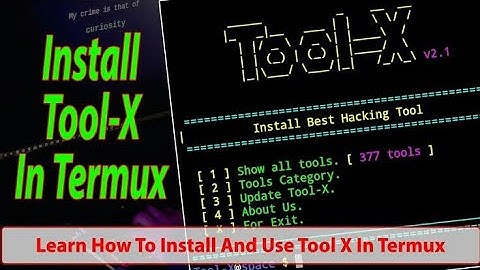 👿How To Install Tool X in Termux 👿2023 👿  #termux #hacking #hacker #android #technology#ytviral#hack