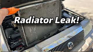 How To Replace Radiator on a 2003 - 2011 Mercury Grand Marquis