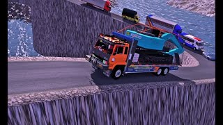 Horrible Roads !! world most dangerous road - euro truck simulator 2