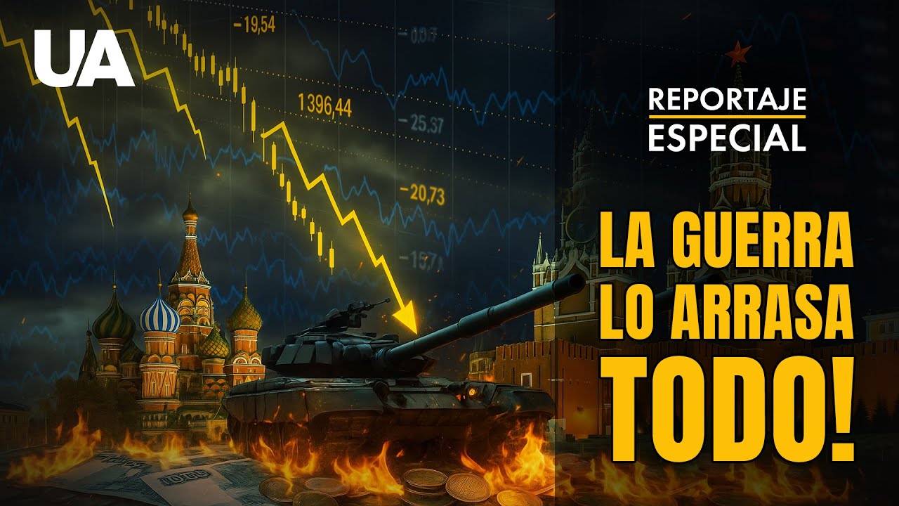 Putin hace la guerra mientras Rusia se hunde en la pobreza!