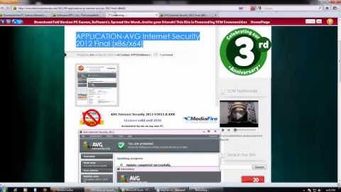 Download AVG Internet Security 2012 Final x86 x64 Full version Free!   YouTube