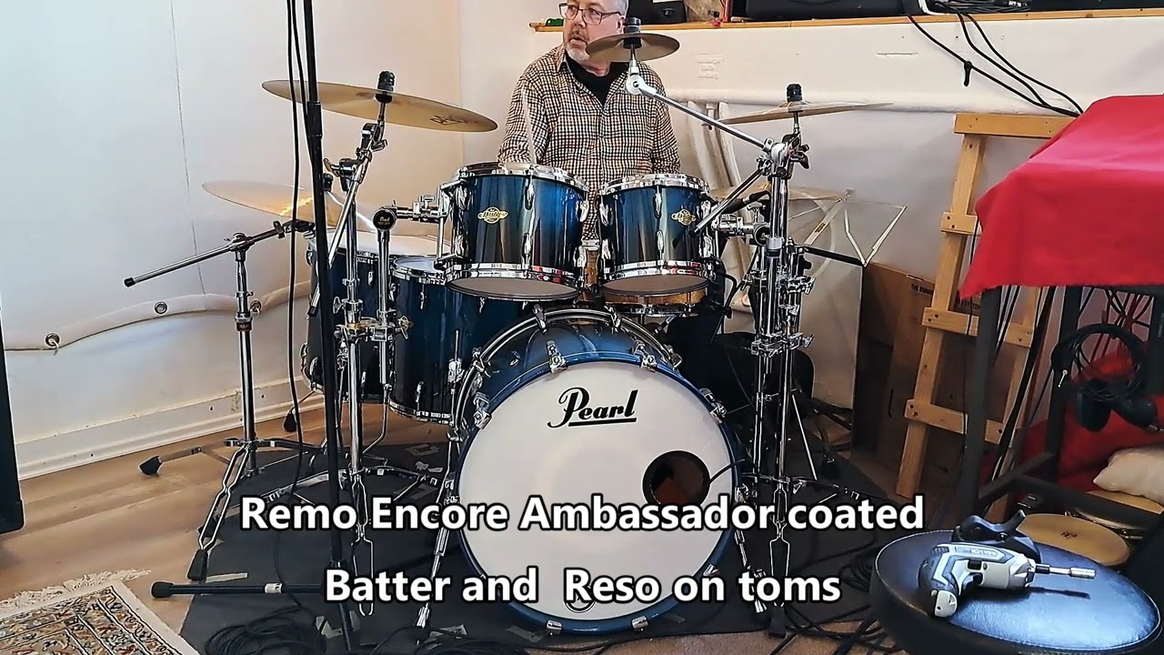 Remo Encore Ambassador Coated - Short Soundcheck