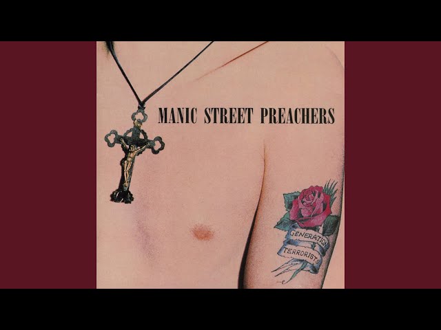 Manic Street Preachers　Slash N' Burn ロンT Vintage 90s Manic Street Preachers Slash N Burn t-shirt rare