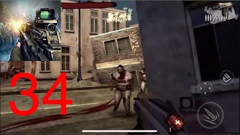 Zombie Frontier 3 - Gameplay Walkthrough Part 34 - Support Woodbury (iOS, Android)