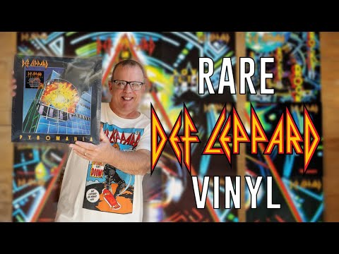 Def leppard レコード　pour some レア Def Leppard 