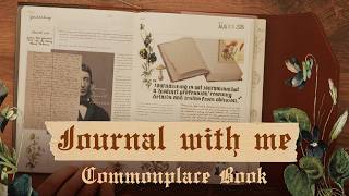 Commonplace Book: Journal with me about Thoreau and why humans journal