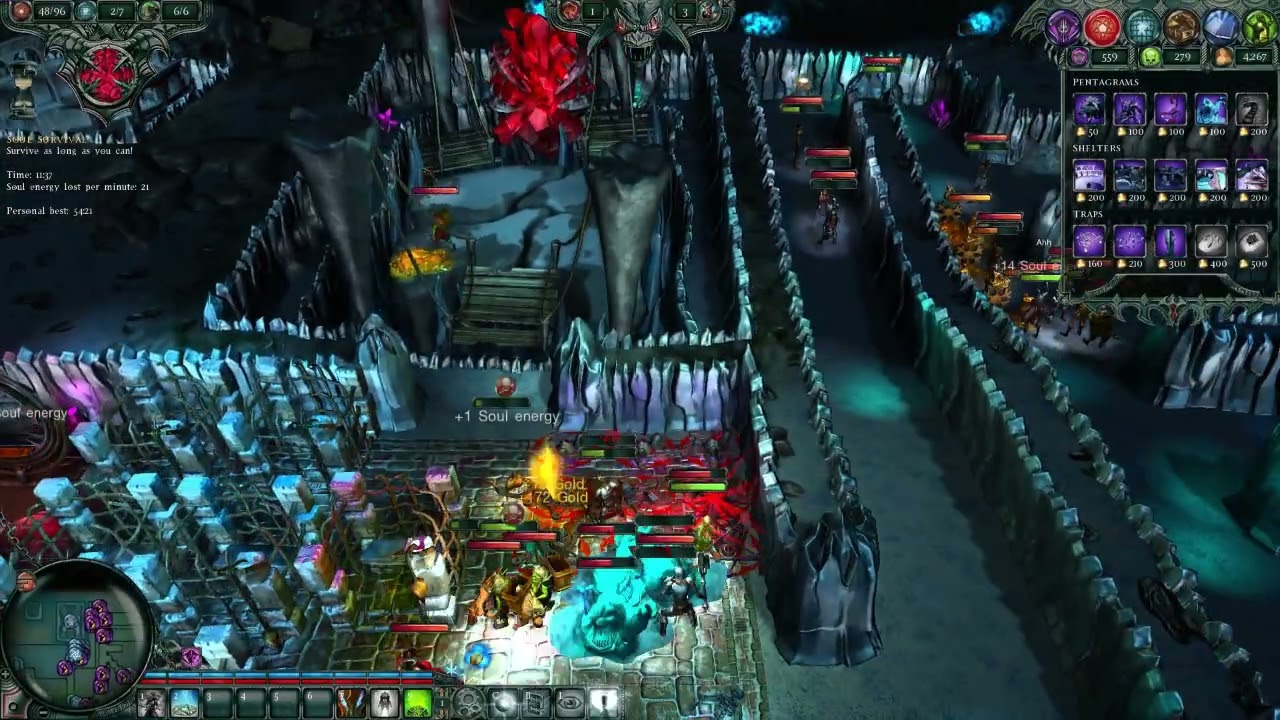 No Pain No Gain (Survival 60 minutes achievement) [Dungeons - The Dark Lord]