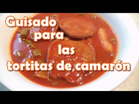 Guisado para las tortitas de camarón 🍤(CUARESMA)