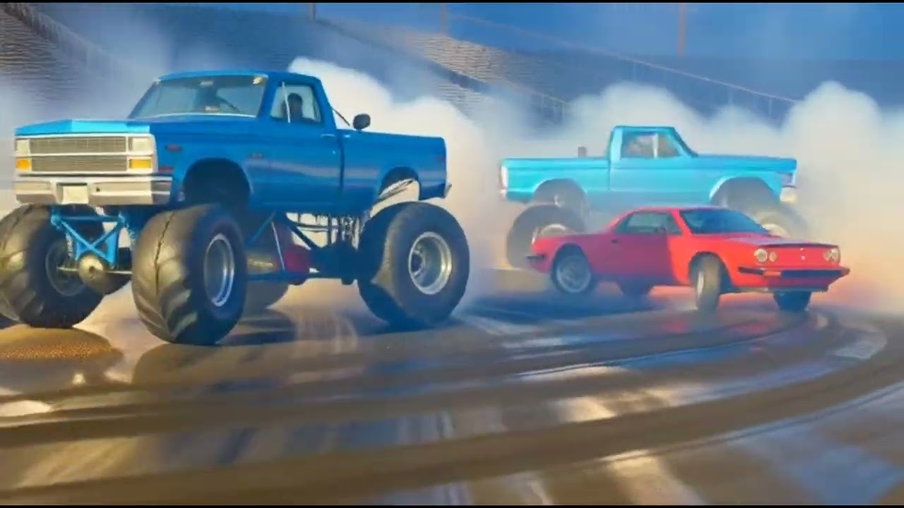 Drift Phonk Truck & Car Racing | Cinematic Night Run