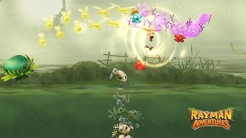 RAYMAN ADVENTURES IPAD GAME - Adventure 68 Part 4 (Platform, Retro game play) #shorts