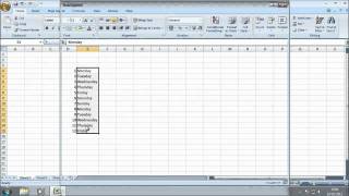 Turn auto fill On or Off excel 2007