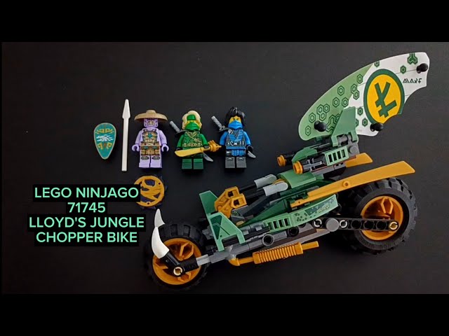 Lego Ninjago 71745 Lloyd'S Jungle Chopper Bike Speed Build Asmr & Silent  Vlog - Youtube