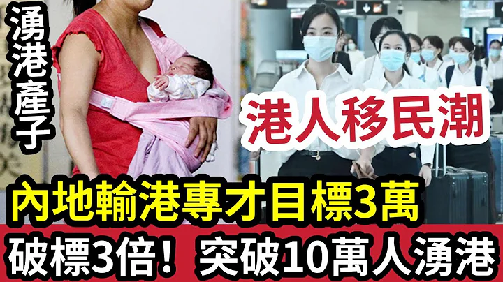 中港大融合！港人走佬潮！李家超「人才計劃目標3.5萬」破標3倍「申請突破10萬宗」證明香港「是極度吸引！」本港學童「退學潮停不了」4年增加「超十倍」校長警告「還未見頂」教育局稱「屬於正常！」 - 天天要聞