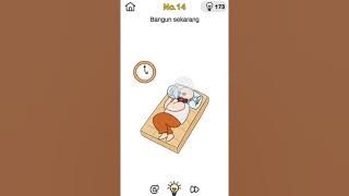 Jawaban Brain Out Memutar Otak Level 14 Bangun sekarang
