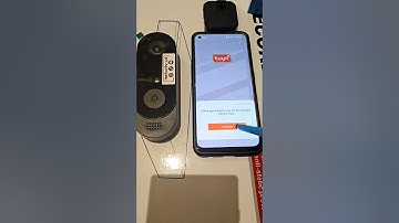 Setting up my Tuya Smart Life video doorbell!  📱🏠  #SmartHome #Tech #Doorbell #Setup #SmartLife