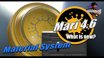 Mari 4.6 Material system improvements | What is new in Mari 4.6 episode 05