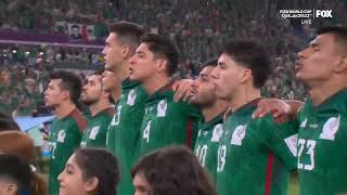 🇲🇽México vs 🇵🇱Polonia: Himno Nacional Mexicano 🔥🔥