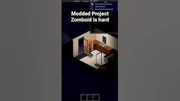 Modded Project Zomboid is hard. #funnymoments #tiktok #funny #gaming #shorts #projectzomboid