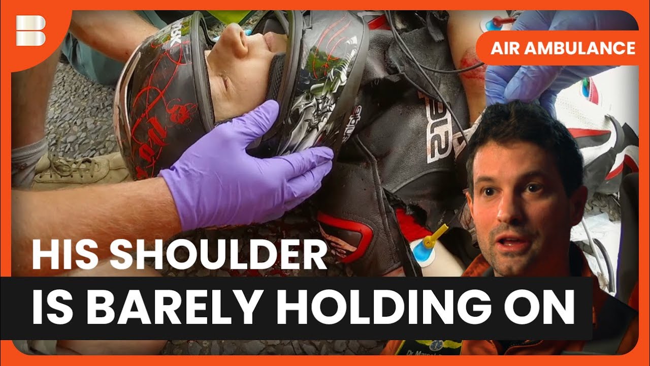 Documentary backdrop image for His Arm Is Hanging On By A Thread (2025)