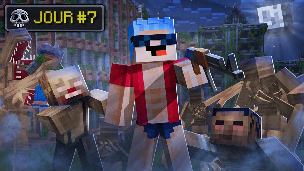 Survivre au Parasite le plus Dangereux de Minecraft - [FILM]