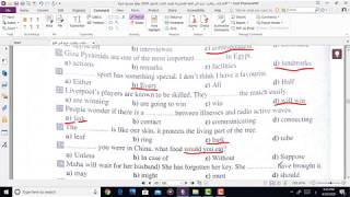 اجابة امتحان اللغة الانجليزية 2019 دور أول وثانى