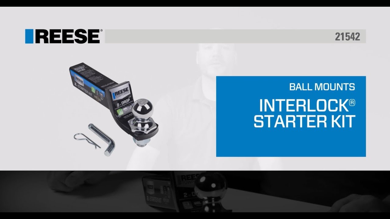 REESE®  InterLock® Starter Ball Mount Kit | 21542 | Product Overview