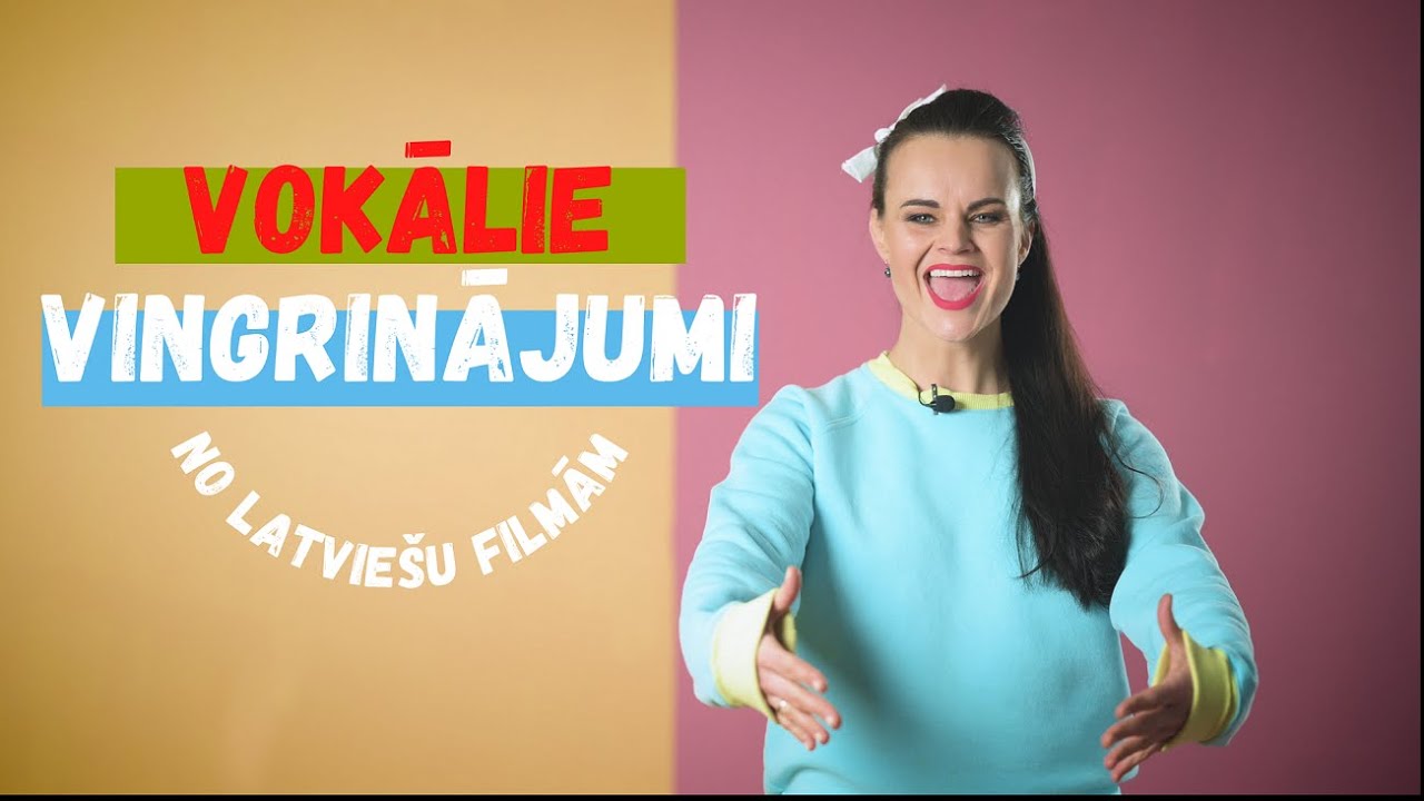 Vokālie vingrinājumi no latviešu filmām - Maija un Paija, Emīla nedarbi, Sprīdītis!