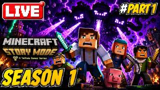 LIVE Minecraft Story Mode Season 1! Nostalgia Bareng Sampai Tamat!