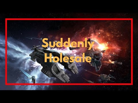 [Eve online PvP] What happends when you sit on a wormhole