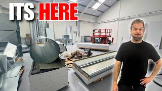 Spray Booth Arrives: The Full installation Week