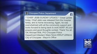 Chicopee police chief released from hospital