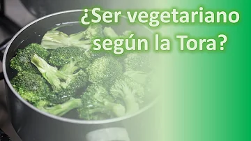 ¿Los judíos tienen que ser veganos?