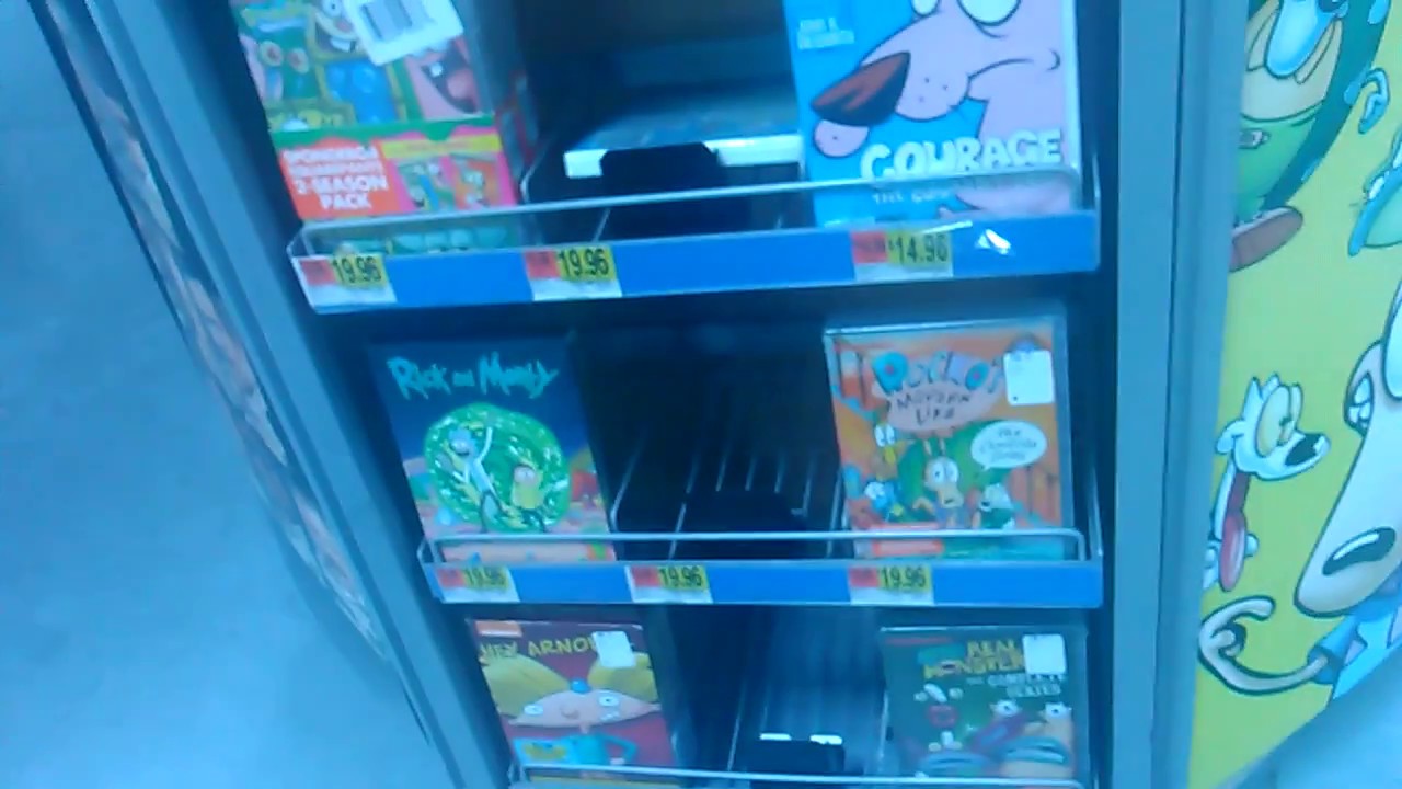 The Dvd Section At Walmart Youtube