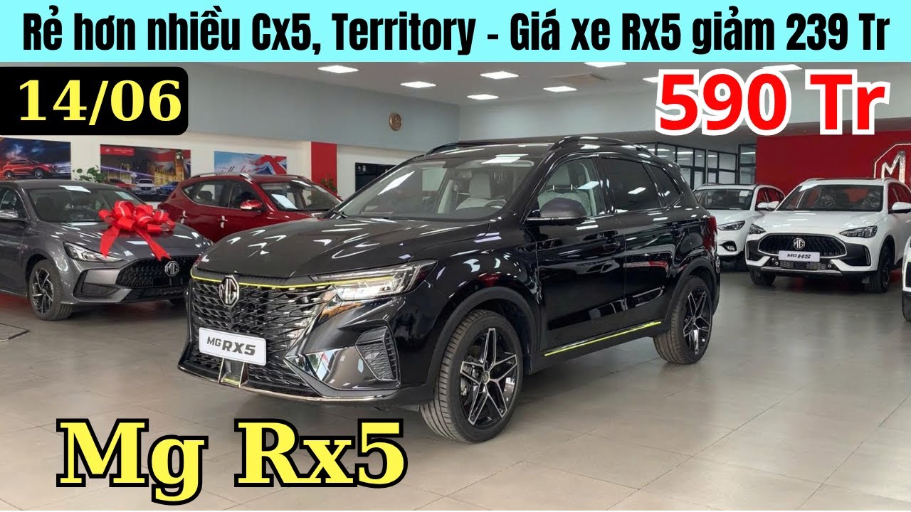 ✅Giá xe Mg Rx5 mới Giảm hơn 200 Triệu | Cập Nhật Tổng Lăn Bánh và Ưu đãi Mg Rx5 bản Luxury Tháng 6