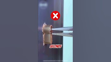 Deze simpele truc met spuiten bespaart je sleutels!