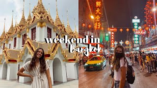 weekend in my life: Bangkok! | chinese new year, loha prasat, erawan museum, picnic in the park