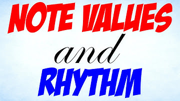 Music Theory - Lesson 2 - Basic Rhythm