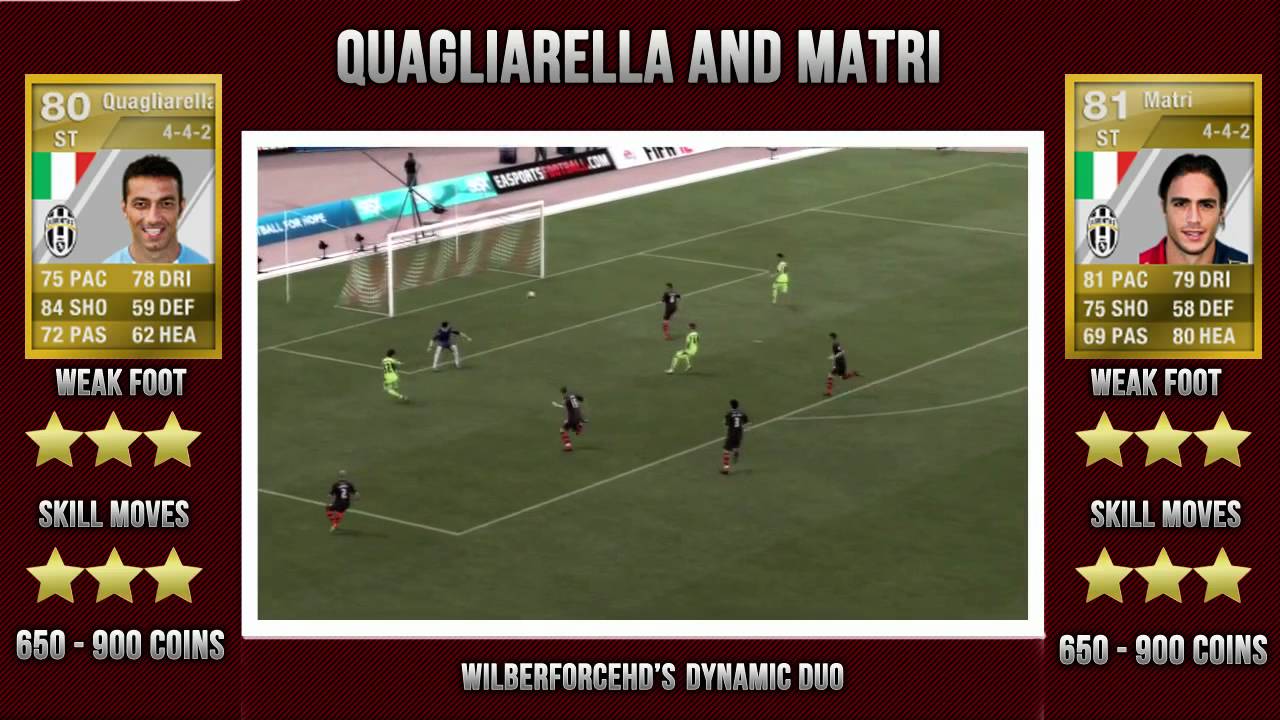 FIFA 12 | Dynamic Duo | Quagliarella and Matri