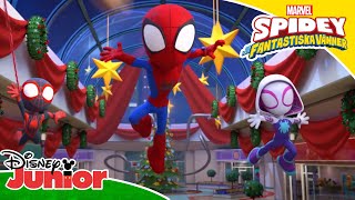 🌨️ Vilda vinteräventyr | Spidey och hans fantastiska vänner | Disney Junior Sverige