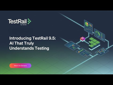 Introducing TestRail 9.5: AI That Truly Understands Testing - YouTube