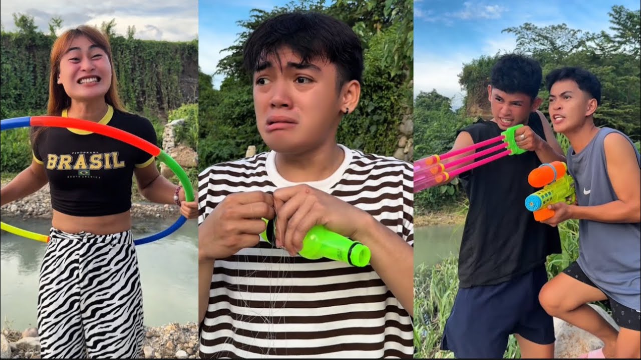 NAMINGWIT NG ISDA SI TOPHER SA FISH POND NILA BETY | FUNNY TIKTOK COMPILATION GOODVIBES 