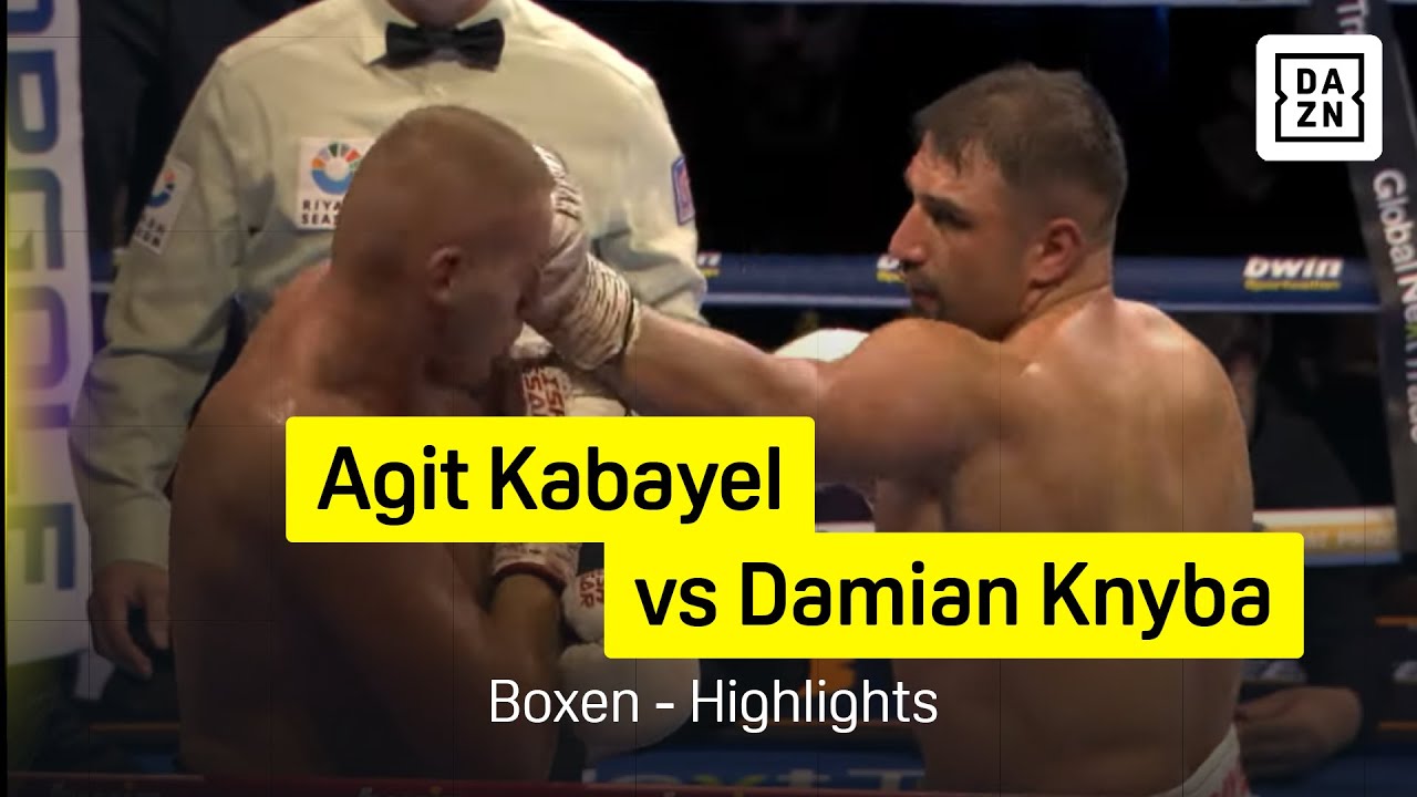 Agit Kabayel vs Damian Knyba | Boxen | DAZN Highlights