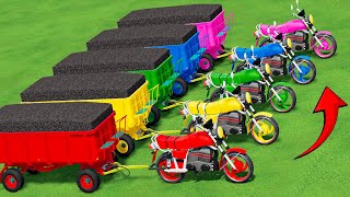 Work With Fruit Tr5Ansport Big Motors And Canola To 3 Storey Garage Farming Simulator 22