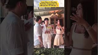 Luna Maya & Maxime ber b4vr dgn bu-l3, sdh kyk bu-l3 a5.li aja ya 😍 #short #lunamaya #maximebouttier