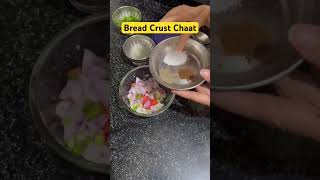 Bread crust Chaat #food #recipe