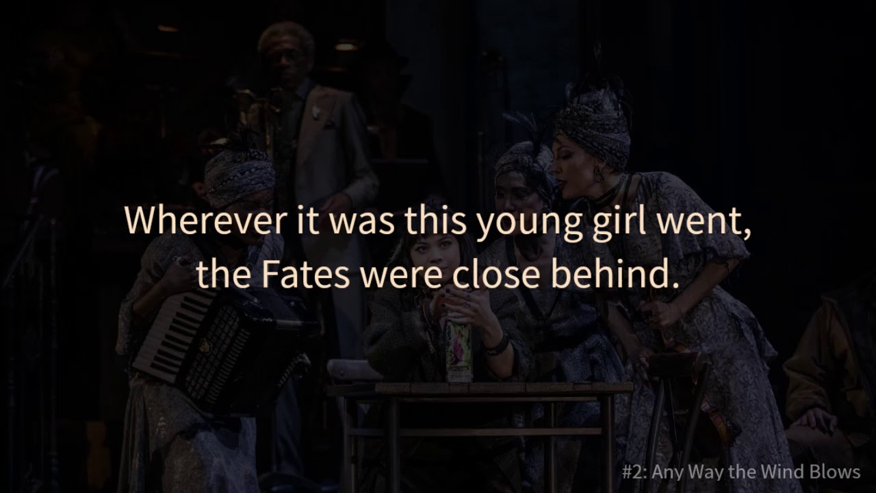 Hadestown Lyrics 02 Any Way the Wind Blows YouTube