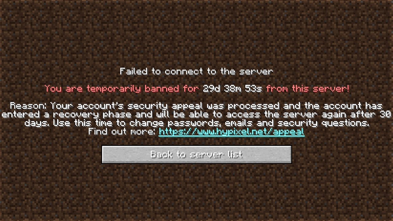 UPDATE zu meinem BANN auf HYPIXEL! - YouTube