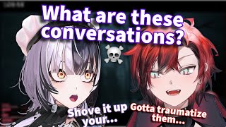 The avarage Shiori Flayon convo goes from AS* FISTING to TOXIC RELATIONSHIP ADVICE! 💀【Hololive EN】