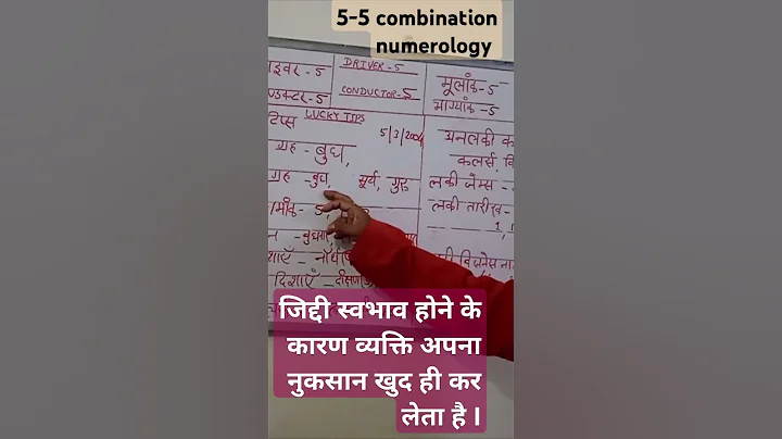 5-5 numerology l 5-5 numerology l radiank5 bhagyank5 l driver 5 conductor5 l 5-5 energy