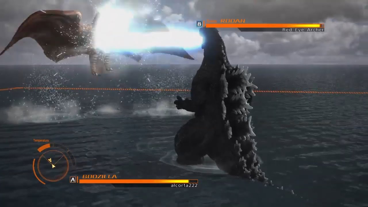 Godzilla Ps4-Heisei Godzilla VS Showa Rodan